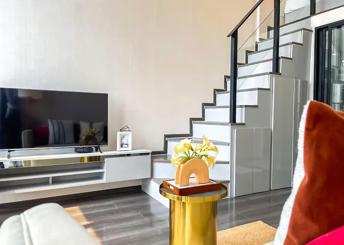 別荘 Duplex Near Bts L Rooftop Pool L Skyline L Sontana