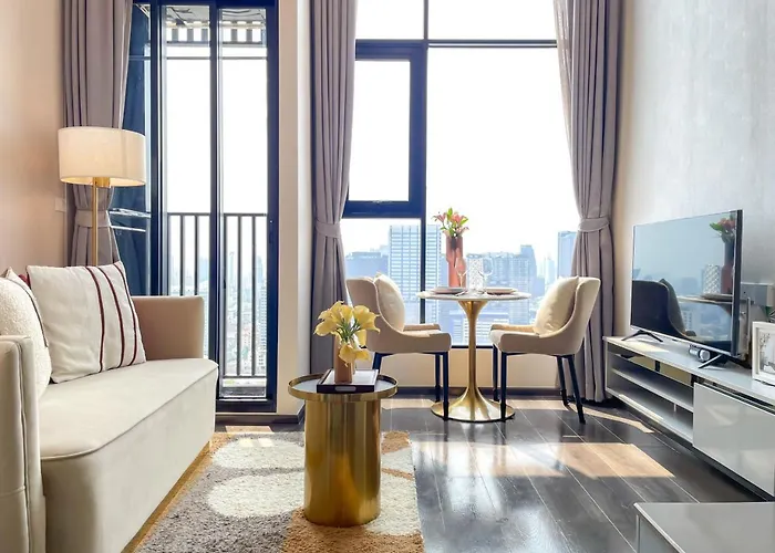 別荘 Duplex Near Bts L Rooftop Pool L Skyline L Sontana