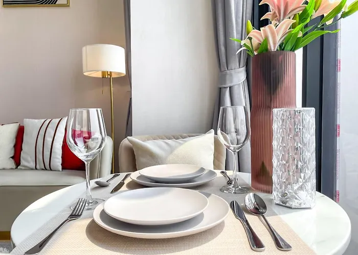 Duplex Near Bts L Rooftop Pool L Skyline L Sontana 別荘
