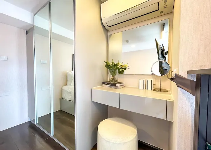 Duplex Near Bts L Rooftop Pool L Skyline L Sontana 別荘 バンコク都