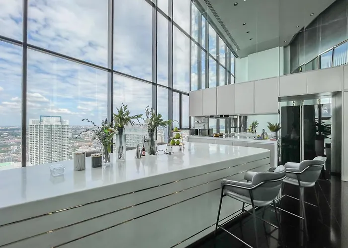 別荘 Duplex Near Bts L Rooftop Pool L Skyline L Sontana