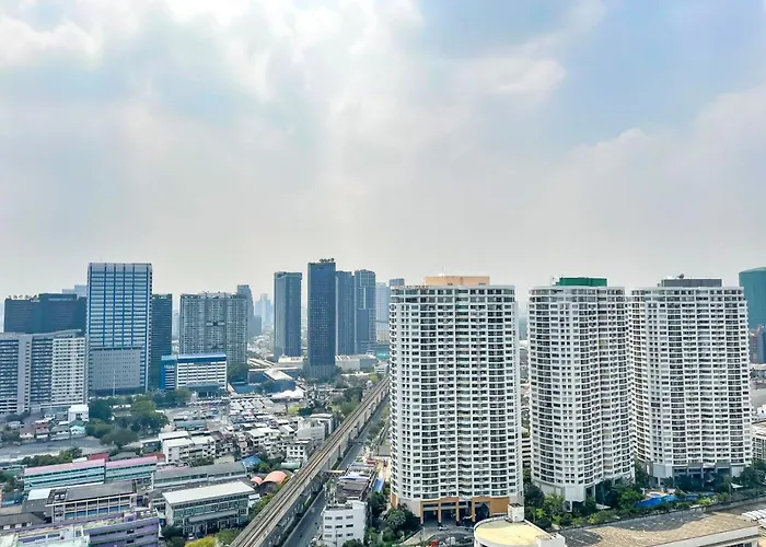 Duplex Near Bts L Rooftop Pool L Skyline L Sontana 別荘